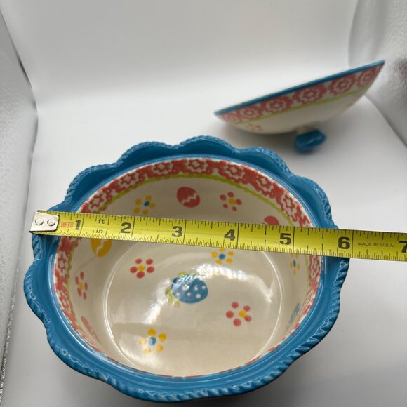 Temp-tations by Tara retired “Old World” Easter 6” diameter covered dish - Picture 5 of 6